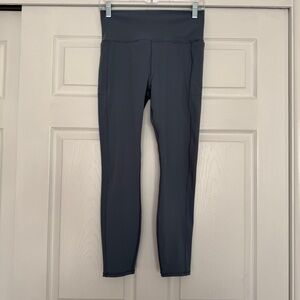 VUORI | studio pocket legging blue/gray size MEDIUM